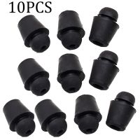 10Pcs Black Rubber Car Bumper Door Overslam Universal Shock Absorber Pads Cushion Car Door Protector For Hyundai Kia