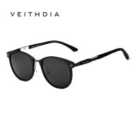 VEITHDIA แว่นตากันแดดอัญมณี Unisex แว่นตาโพลาไรซ์แว่นตากันแดด 6680