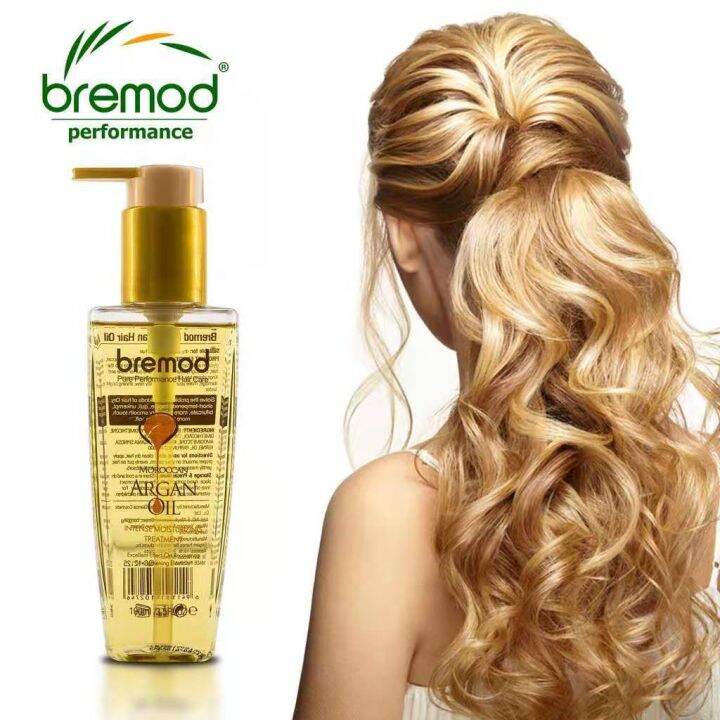 Bremod hair serum Vitamin E Argan Oil Serum good for Dry, Frizzy, Newly
