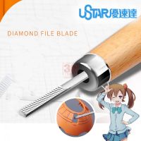 Ustar UA82 400-1200# Diamond File Blade Assembly Model Building Tools dam Kits For s Hobby Making DIY