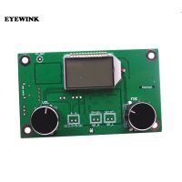 FM Radio Receiver Module Frequency Modulation Stereo Receiving PCB Circuit Board With Silencing LCD Display 3-5V LCD Module