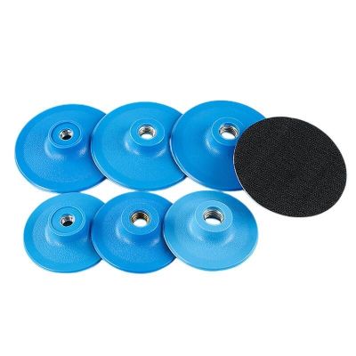 1Pcs 3 4 M10/M14/M16 Backing Pad Holder Polishing Buffing Plate Disc Adhesive Backer Hook Loop Pad Polish Wheel Holder Pad