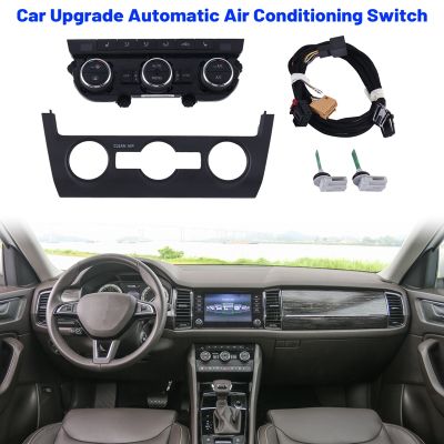 56G907044A Car Upgrade Automatic Air Conditioning Switch Automatic Air Conditioning Switch for Skoda Octavia A7 2017-2018