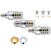 【♘COD Free Cas♘】 yanjina85828158 ไฟ Led หลอดไฟข้าวโพด E27 E12 E14 220V 110V 32Led 56Led 72Led 88Led 88Led 130Led 5W 10W 15W 20W 25W หลอดไฟ E27ประหยัดพลังงาน