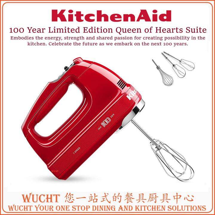 【WUCHT】KITCHENAID KHM7210QHSD 100 Year Limited Edition Queen of Hearts