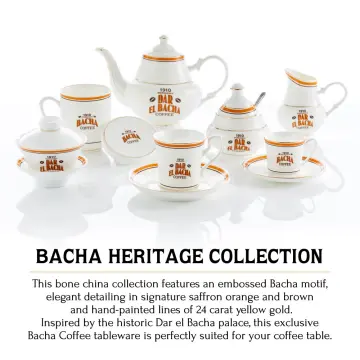 Bacha Heritage Coffee Mug And Lid, Coffee Cups, Saucers And Mugs