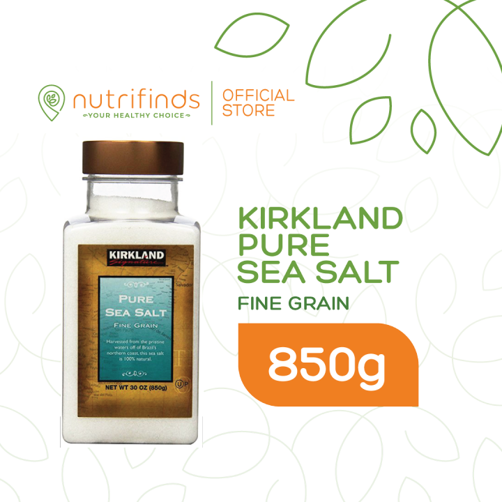 Kirkland Signature Pure Sea Salt 850g Lazada PH