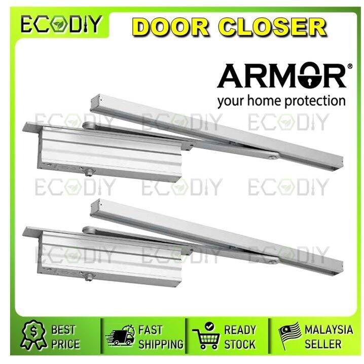 ECODIY🇲🇾Armor Door Closer Concealed Door Closer / Hold Open door closer
