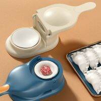 【cw】 2 In 1 Dumpling Mold Steps Make Pp Jiaozi Maker Food Artifact And 1