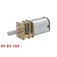 【⊕Good quality⊕】 herrdi มอเตอร์เกียร์ N20ขนาดเล็ก Dc 3V 6V 12V 15/30/50/60/100/200/300/500/1000Rpm N20พร้อมมอเตอร์ Dc เกียร์