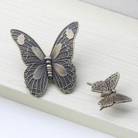 ✴✒ Zinc Alloy Vintage Bronze Butterfly Handle Cabinet Drawer Single Knobs Furniture Handle Kitchen Cupboard Pulls Door Handle