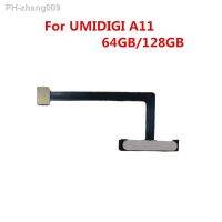 For UMIDIGI A11 6.53 64GB/128GB Phone New Original Fingerprint Button Components Sensor Flex Cable Repair Accessories