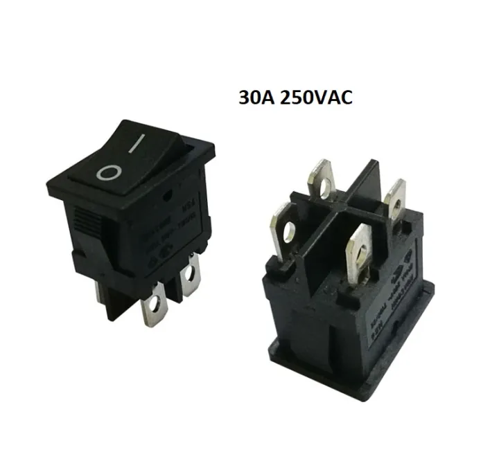 30amp 250vac Rocker Switch On Off 4pin 28 x 22mm | Lazada PH