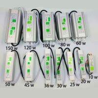 อะแดปเตอร์ไดรเวอร์หม้อแปลงไฟฟ้า Led 10W-100W Ac110-260v กับ Dc12v/24V กันน้ำแถบไฟ Led Ip67กลางแจ้ง Lam