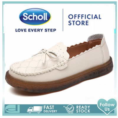 Scholl รองเท้าแตะผู้หญิง Scholl หนังรองเท้าผู้หญิง Scholl รองเท้าผู้หญิง Scholl ผู้หญิงรองเท้าแตะรองเท้าลำลองผู้หญิงโบฮีเมียนโรมันรองเท้าแตะ รองเท้าฤดูร้อนรองเท้าแตะผู้หญิงรองเท้าแบน