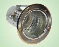 Downlight ดาวน์ไลท์กลมฝังฝ้า หน้าเงิน ขอบทอง ลายขอบเฉียง ไม่มีกล่องเก็บสายไฟ ขั้ว E27 รุ่น P4012-4-SC-G