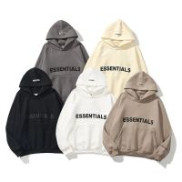 （roast chicken） Essentials Hoodie ผู้ชาย39; S และผู้หญิง39; S เสื้อกันหนาวสะท้อนแสงจดหมายพิมพ์ขนแกะ Super Dalian Hoodie แฟชั่น Hip Hop Street เหงื่อ