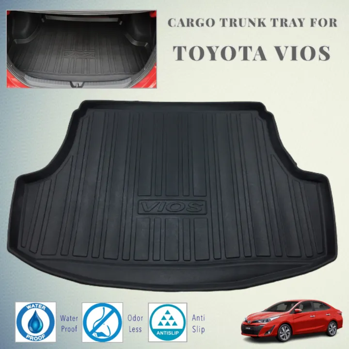 CPAO 3mm TOYOTA VIOS Cargo Liner Trunk Tray/Cargo Trunk Tray (9039