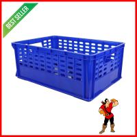 ลังแก้ว 24 ช่อง GW 33.5x48.5x19 ซม. สีน้ำเงินPERFORATED GLASSWARE CRATE WITH 24 COMPARTMENTS GW 33.5X48.5X19CM BLUE **ราคารวม Vat แล้วค่ะ ไม่มีบวกเพิ่ม**