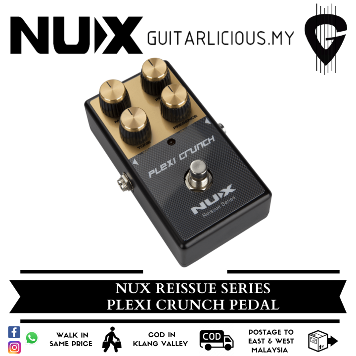 NUX Reissue Series Plexi Crunch Pedal Lazada