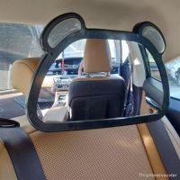 【hot】▥  Rear Facing Mirror Backseat Child Rotatable with