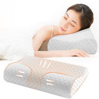 ▣✿ Pillow Orthopedic Pillow Bedding Neck Pillow Fiber Slow Rebound Pillows Massager For Cervical Health Care Rebound