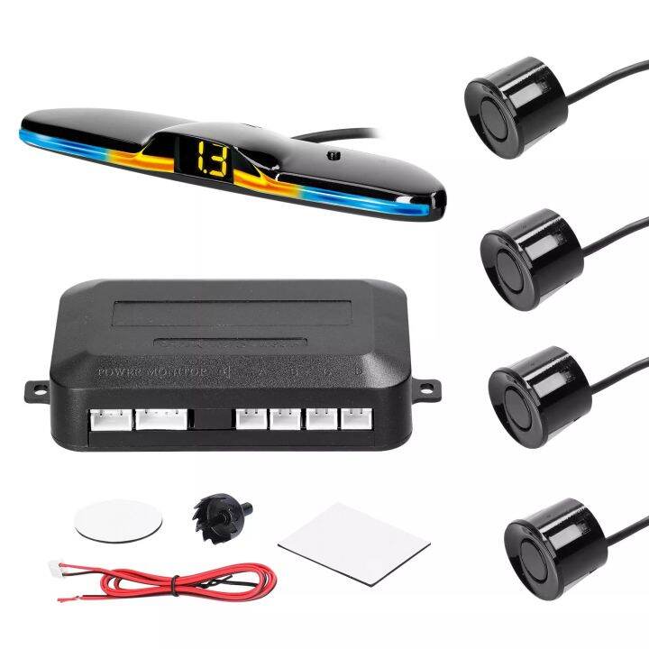 Car Parking Sensor Rear Reversing Radars System with 4 Parking Sensors