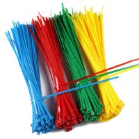 wholesale 200pcs/lot 5*300mm cable loop ties Self-locking Plastic Nylon Cable Ties Wire Zip Tie