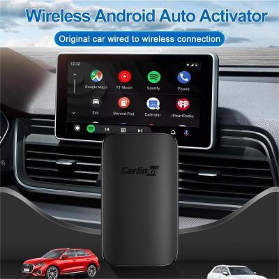 Wired Android Auto to Wireless Android ชุด CPC200-A2A อะแดปเตอร์ระบบรถยนต์ระบบแอนดรอยด์แบบมีสายและเป็นแอนดรอยด์ไร้สาย5.8กิกะเฮิร์ตซ์ปลั๊กแอนด์เพลย์ถ่ายโอน WIFI กิกะเฮิร์ตซ์