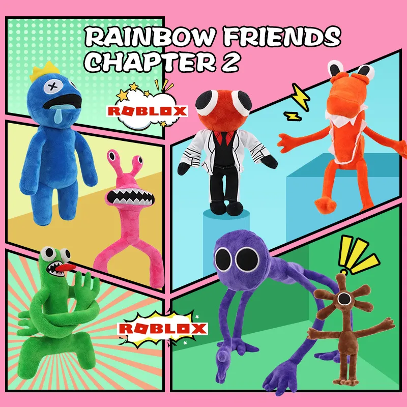 IRRESISTIBLY SOFT RAINBOW Friends Chapter 2 Plush Toy Collection