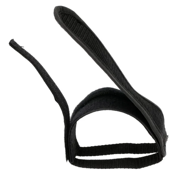 2x-soldier-fixed-gear-fixie-bmx-bike-bicycle-anti-slip-double-adhesive-straps-pedal-toe-clip-strap-belt-black