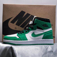 (in stock)  Air 1 Zoom CMFT "Stadium Green" White Green  Mens sports basketball shoes  Casual board shoes CT0979 300