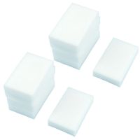 40Pcs Magic Multi Sponge Clean Foam Cleaner Cleansing Eraser Car Wash Kitchen 10cmX6cmX2cm(White)