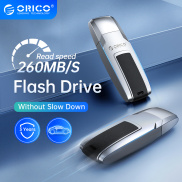 ORICO Ổ USB Flash USB 260 MB giây Ổ Bút Bằng Da Kim Loại Ổ USB Dạng C