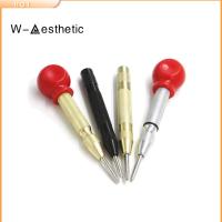 W-AESTHETIC ปรับได้ปรับได้ ตัวเครื่องทำจากเหล็ก ชุดระบุตำแหน่ง มาร์กเกอร์งานไม้ สปริงโหลด โลหะความแข็งสูง ดอกสว่านเจาะ ศูนย์เจาะรู