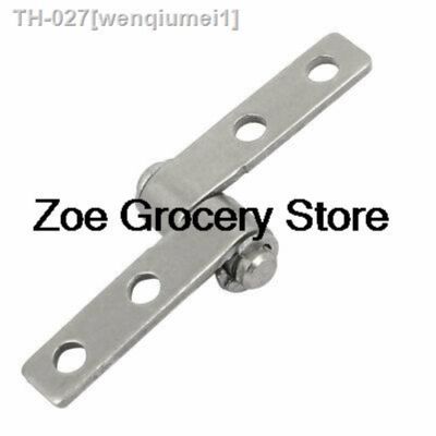 ✣ 0.3Nm/ 0.5Nm/1.0Nm Iron Nickel Plated Torque Type Friction Positioning Hinge Silver Tone Left