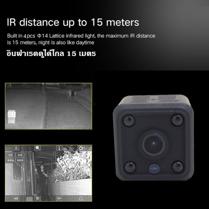 กล้องจิ๋ว-กล้องลูกเต๋า-พร้อมขา-คมชัด-2-ล้าน-1080p-ใช้ได้ทั้งมีเน็ตและไม่มีเน็ต-แอ้พ-360eyes-แอ้พไทย