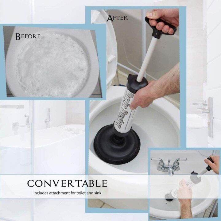 DANGL Cistern Drainage Toilet Stopper Toilet Blaster Sink Dredger High