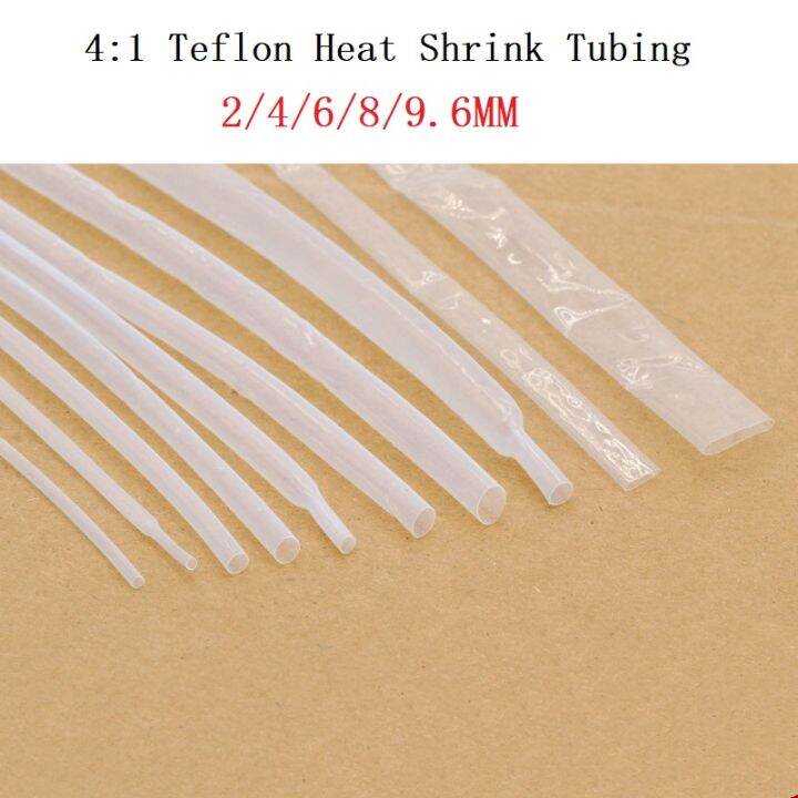 Φ2Φ9.6MM Teflon Heat Shrink Tubing 41 HighTemperature And Corrosion