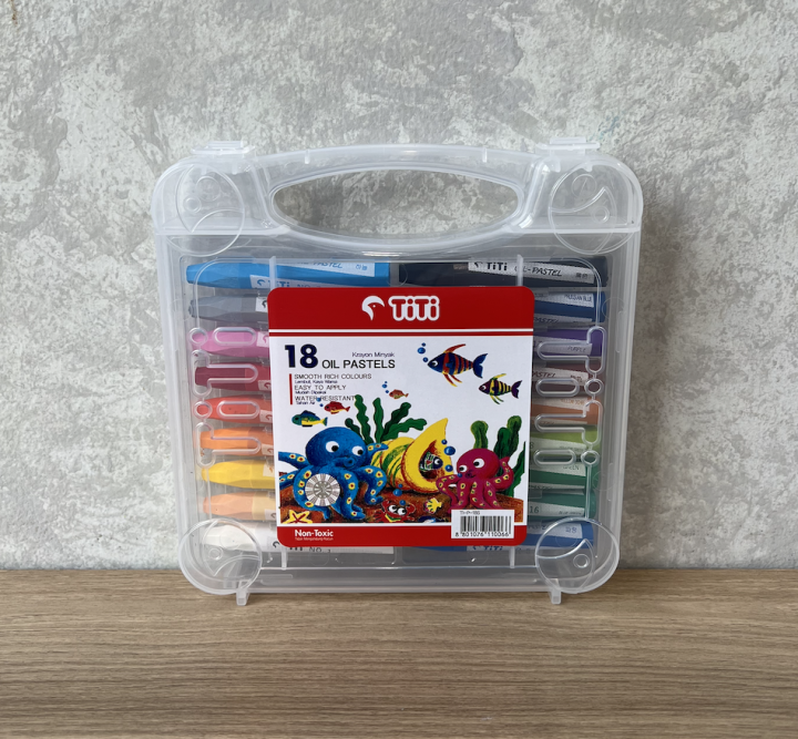 Crayon/ Oil Pastel Joyko 18 Warna Lazada Indonesia