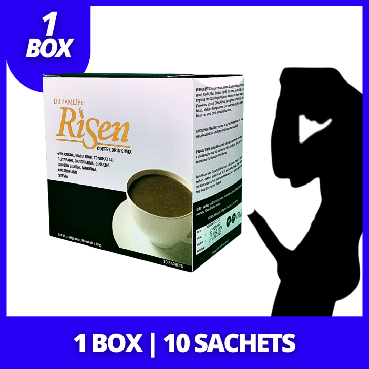 1 Box 10 Sachets Risen Healthy Coffee Natural Sex Enhancer All Natural And Organic 4307