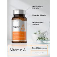 Horbaach Vitamin A 10000 IU (300 Softgels)