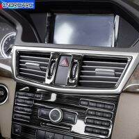 ครอบติดเลื่อมการตกแต่งช่องระบายอากาศคอนโซลรถยนต์สำหรับ Mercedes Benz E Class W212 2009-2011อุปกรณ์ตกแต่งรถยนต์