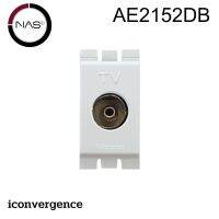 AE2152DB Shunted TV socket female 9.5mm.