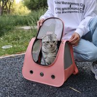 The cat portable laptop backpack bag pet out breathable general dogs products