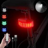 ♣◊ Bike Taillight 200 Lumens Bicycle Lamp with Red White Green Blue 4 Colors Sports LED USB Rechargeable High Intensity Waterproof