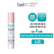 Son Dưỡng Môi Cấp Ẩm Chuyên Sâu Curel Intensive Moisture Care Moisture Lip
