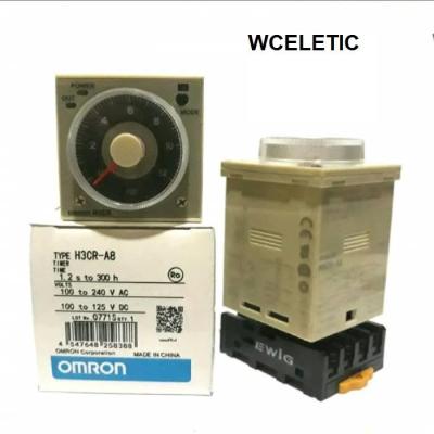 TIMER ไทมเมอร์ ทาเมอร์ตั้งเวลา OMRON H3CR-A8 220Vพร้อมซ๊อกเก็ตครบชุด ต้องการใบกำกับภาษีแจ้งได้ครับ