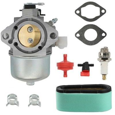 699831 Carburetor with Air Filter Kit for Briggs Stratton 283702 283707 284702 Lawn Mower Engines