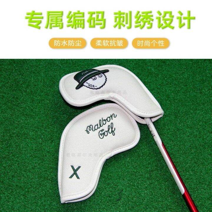 newgolfironssetfishermanhatdouble-sidedembroideryclubprotectivecovergolfironshatset10pcs-group6colors-taylormadeหมอผี-descennte-honma-malbonบัญชา